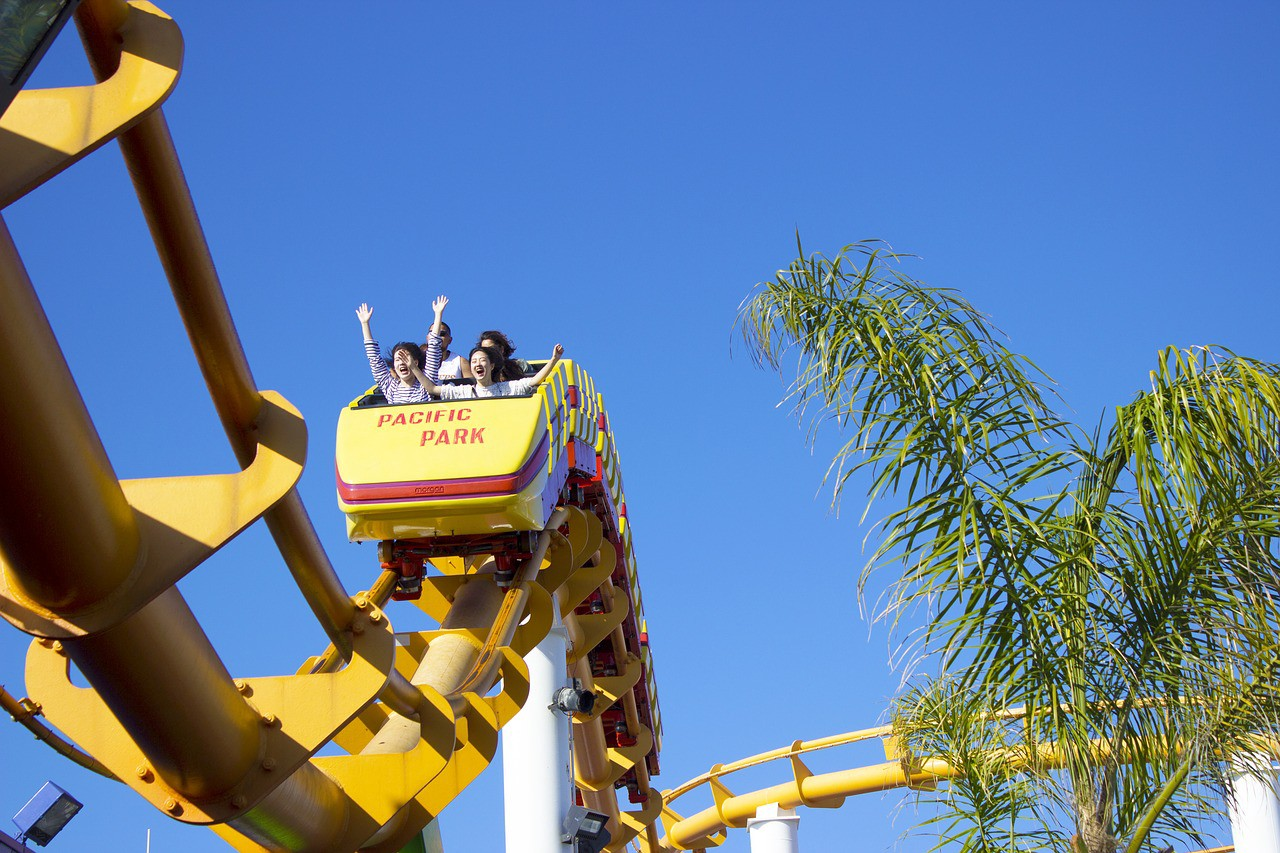 Image of a rollercoaster