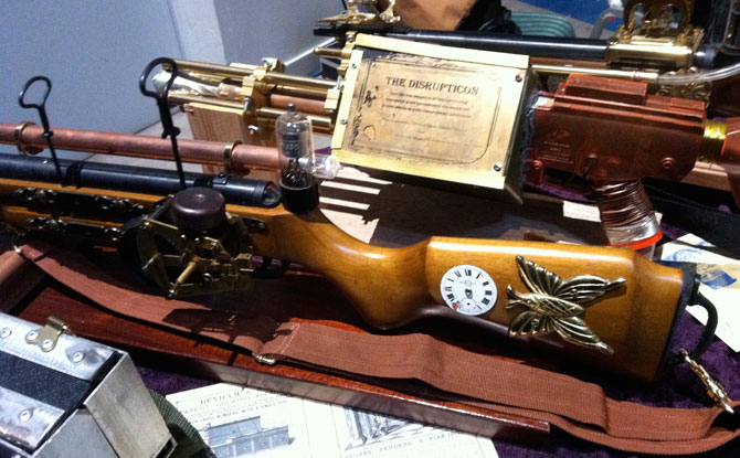 Steampunk gun 
