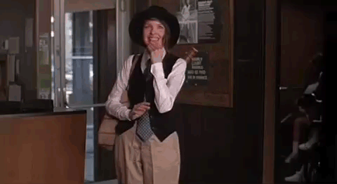 Annie Hall (Diane Keaton) nodding