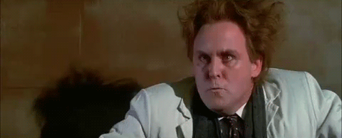 John Lithgow making a face